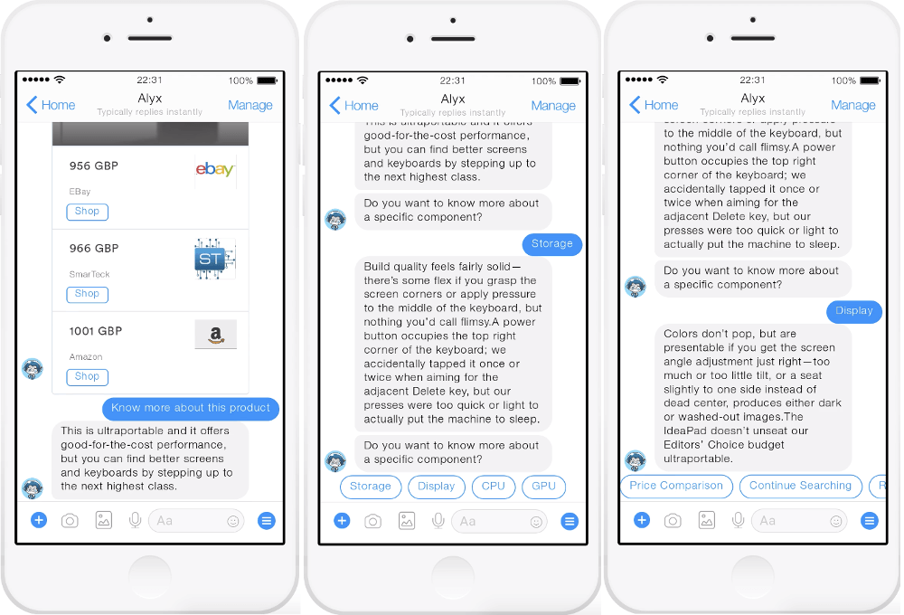 AI-Based Product Review as A Chatbot Skill Helping Customers Choose The Right Products 1